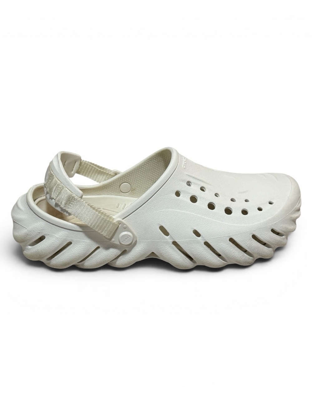 Crocs Echo Clog Stucco Bone Off White Men’s Size 11